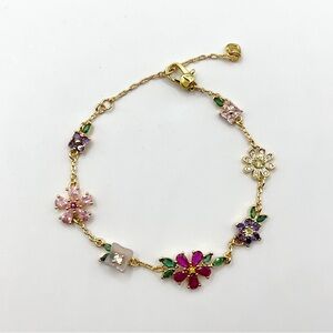 KS524-Kate Spade flowers bracelet